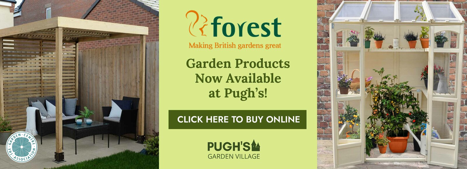 Pugh's Garden Centre near Newport, St Mellons, Caerphilly