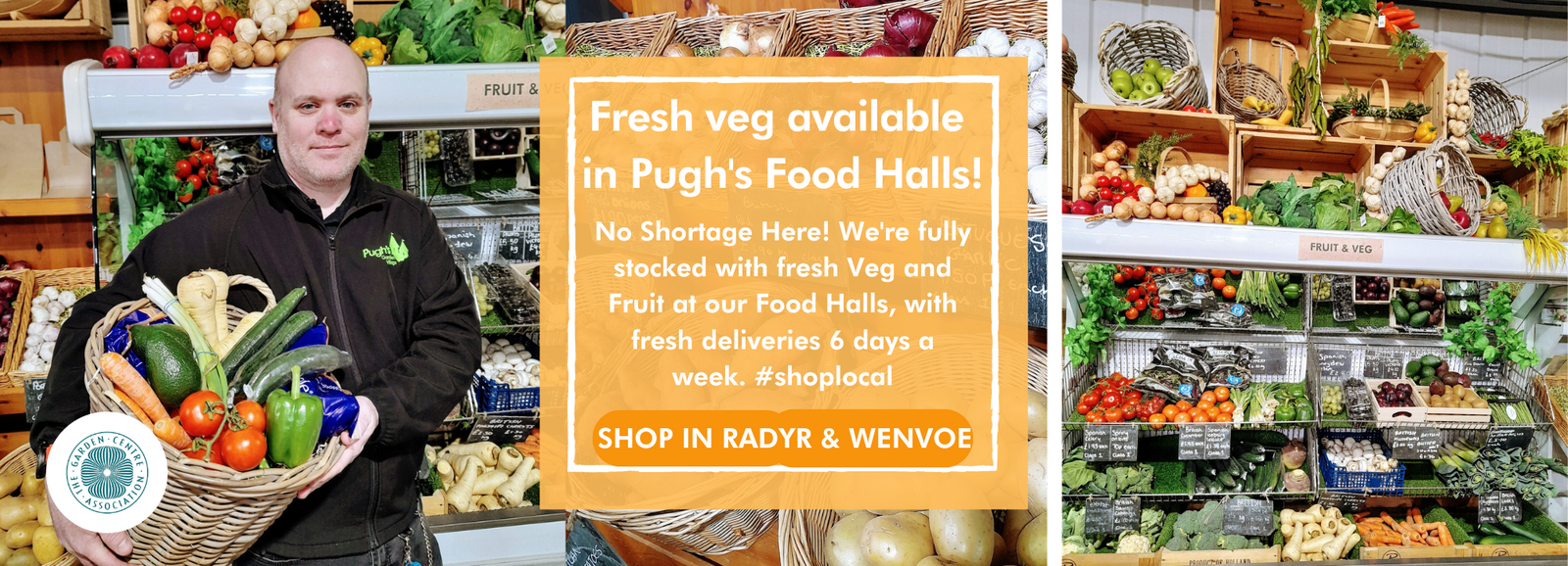 Pugh's Garden Centre near Newport, St Mellons, Caerphilly