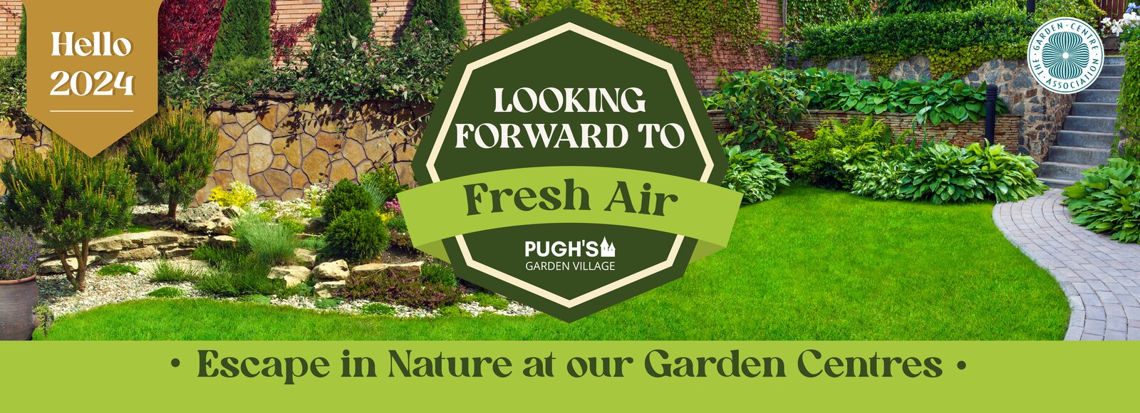 Pugh's Garden Centre near Newport, St Mellons, Caerphilly