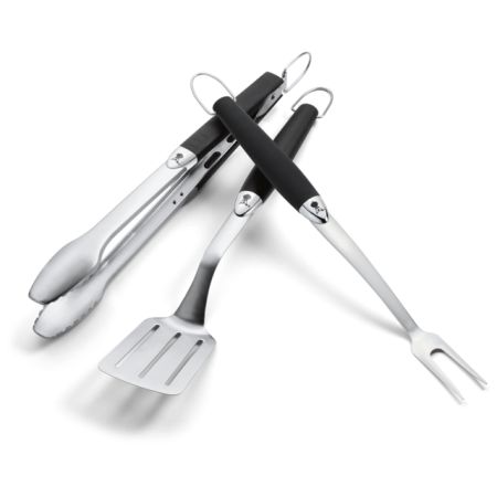 Premium Tool Set, Stainless steel, black, 3 Pieces - image 2