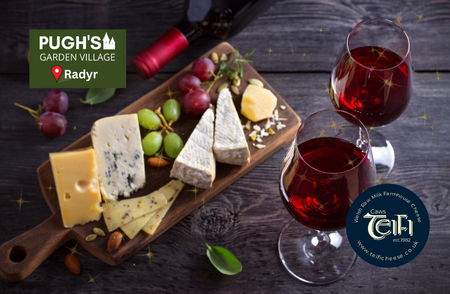 A Festive Evening of Cheese & Cheers, with Teifi!