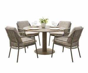 Alicante 4 Seater Dining Set - image 2