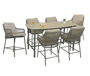 Alicante 6 Seater High Dining Set - image 2