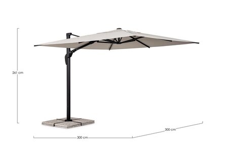 Aries Parasol with stand  - image 4