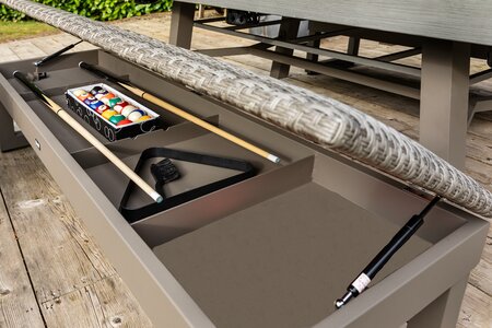 Cruible Multi-Use Garden Activity Table with Cover and 2 Benches - image 4