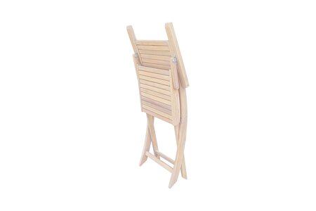 Dining Set Sussex Folding Round Bistro Table with 2 Folding Armchairs - image 3