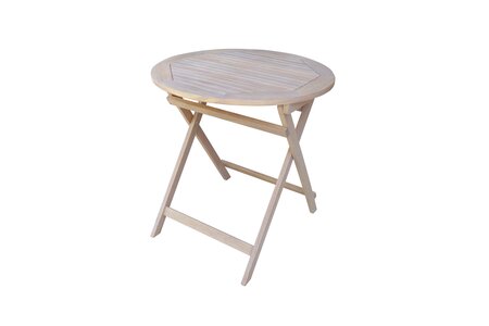 Dining Set Sussex Folding Round Bistro Table with 2 Folding Armchairs - image 4