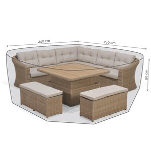 Furniture Cover casual LSG Premium Corner Grande Set