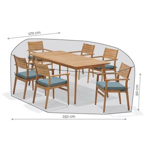 Furniture Cover LSG Premium 6 Piece Dining Set Rectangle