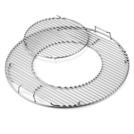 Cooking grates, Gourmet BBQ System™, fits 57cm charcoal grills - image 3