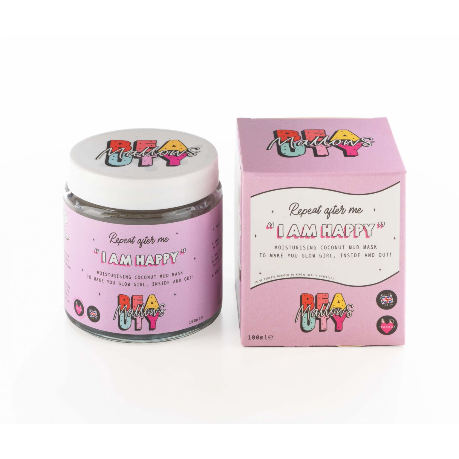 Mallows Beauty Coconut Mud Mask Pugh S Garden Centres