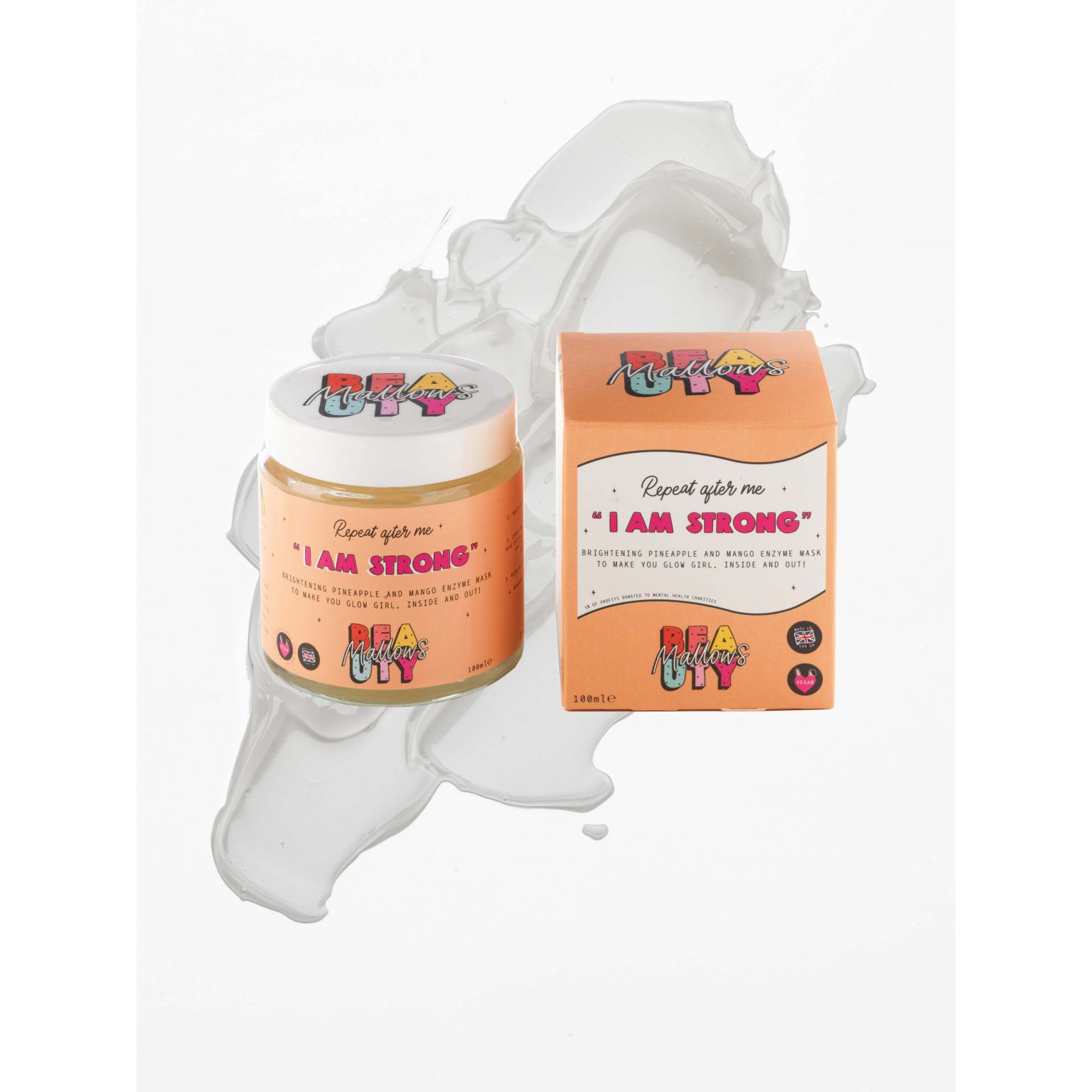 Mallows Beauty Pineapple & Mango Enzyme Peel Mask Pugh's Garden Centres