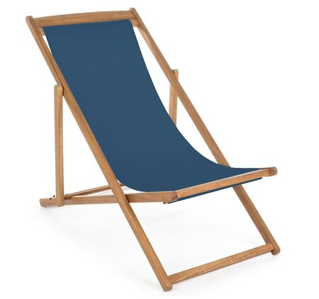 Noemi Relax Deck Chair Blue