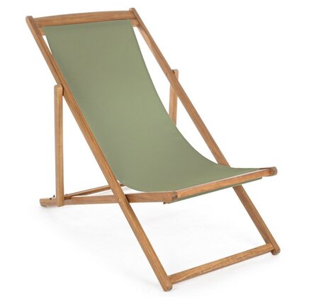 Noemi Relax Deck Chair Musk Green