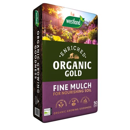 Organic Gold Fine Mulch 50L