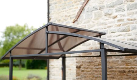 Panalsol BBQ Pergola, Aluminium, Grey - image 5