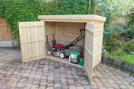 Pent Large Garden Storage - Pressure Treated (Home Delivery) - image 1