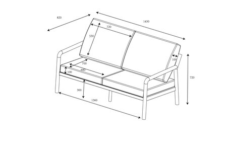 Sahara 2 Seat Lounge Set - image 5