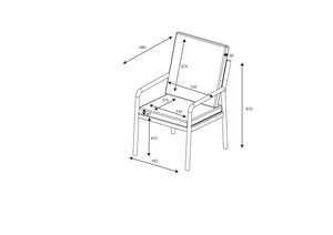 Sahara 6 Seat Round Dining Set with Parasol & Base - image 5