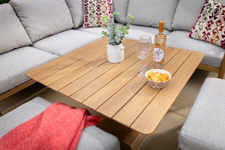 Sahara Square Casual Dining Set with Adjustable Table - image 4