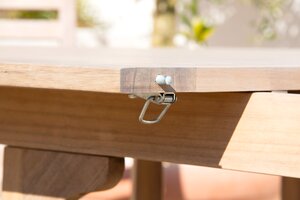 Sussex Double Extend Dining Set with 8 Stacking Dining Armchairs - image 3