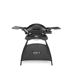 Weber Q2000 gas bbq w/stand - image 1